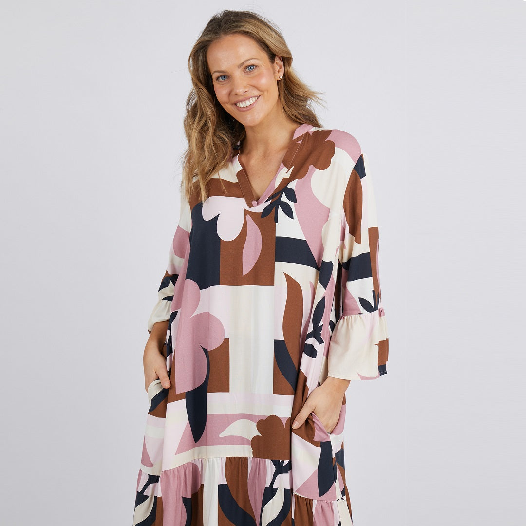 Elm Abstraction Dress
