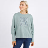 Elm Wild Card Crew -Iceburg Green from My Sister Elle Clothing